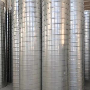 蘇州環保除塵器廠定做鍍鋅螺旋風管 碳鋼焊管 不銹鋼焊接風管